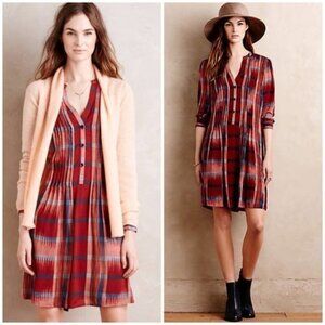 Anthropologie by Tylho Sao Paulo Tunic Dress Shirt Dress Sz XS NWT